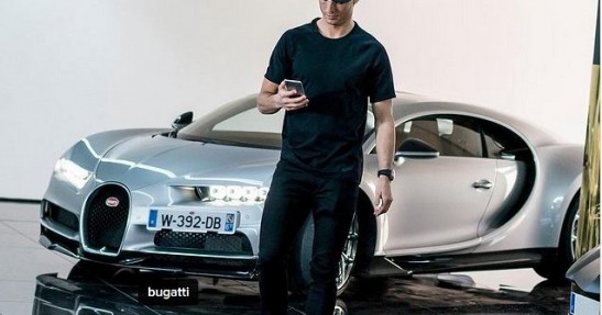 Bugatti Chiron Cristiano Ronaldo