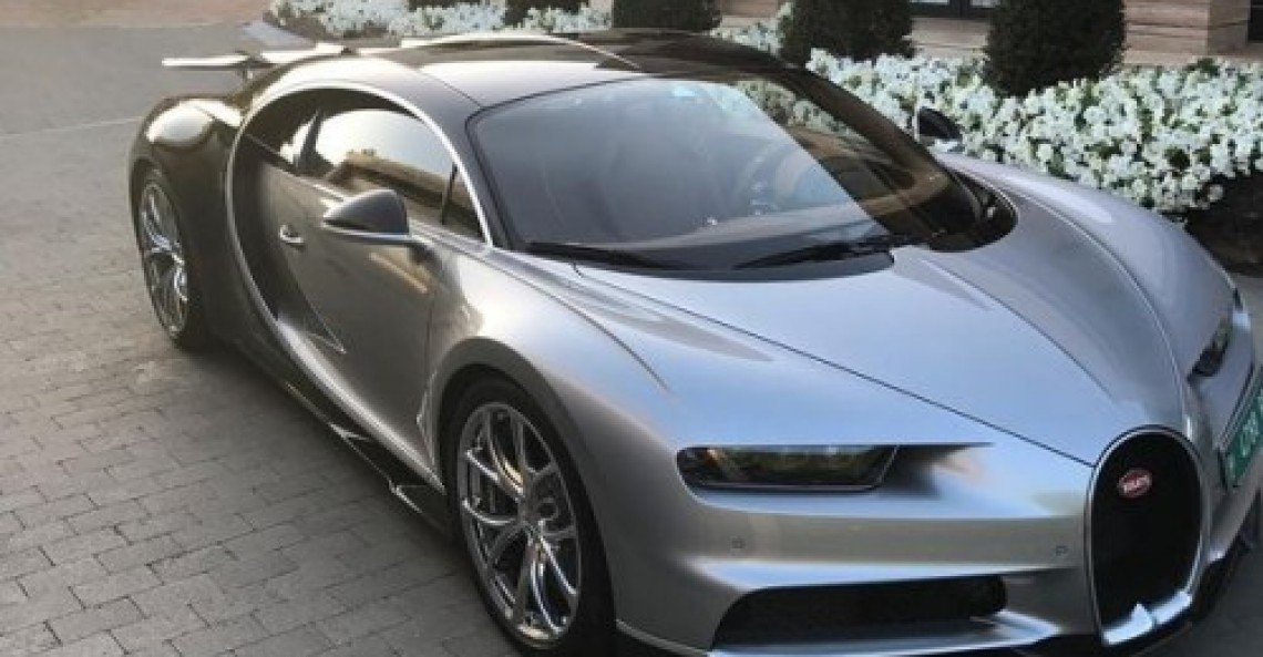 Cristiano Ronaldo Bugatti Chiron