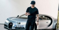 Cristiano Ronaldo i Bugatti Chiron