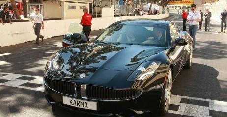 Fisker Karma na torze Monako