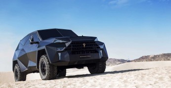 Karlmann King - skrzyżowanie domu i myśliwca Stealth na kołach