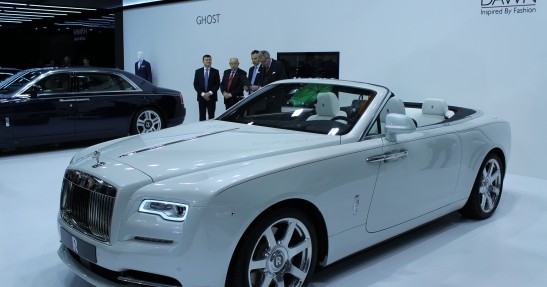 Rolls-Royce na targach w Poznaniu