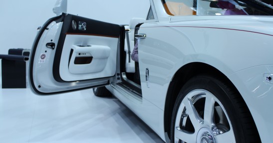 Rolls-Royce na targach w Poznaniu
