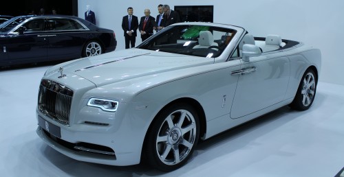 Rolls-Royce na targach w Poznaniu