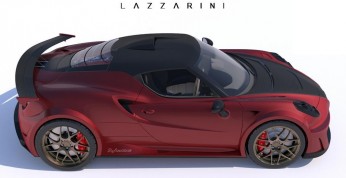 Alfa Romeo 4C o mocy 738 KM - projekt Lazzarini Design