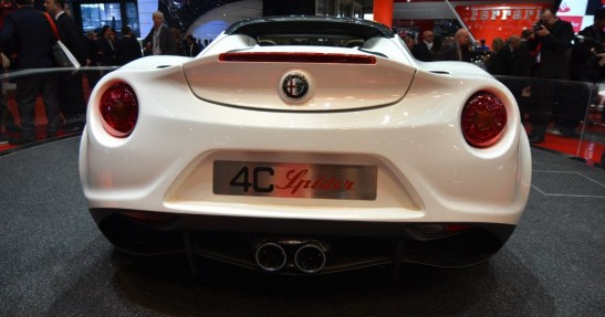 Alfa Romeo 4C Spider Concept