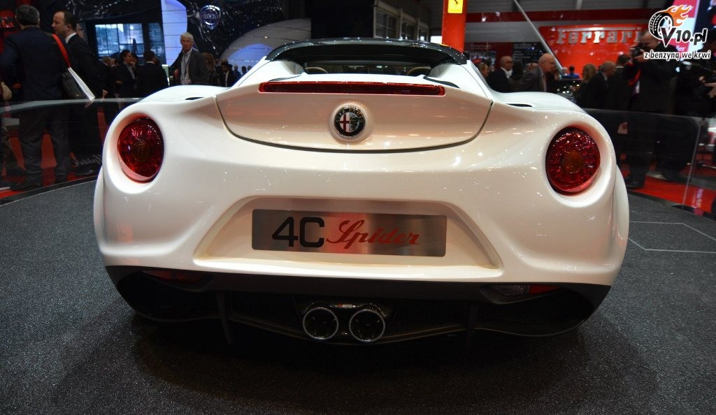 Alfa Romeo 4C Spider Concept