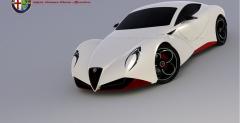 Alfa Romeo 6C - wizualizacja