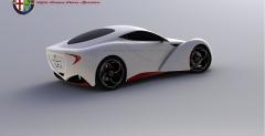 Alfa Romeo 6C - wizualizacja