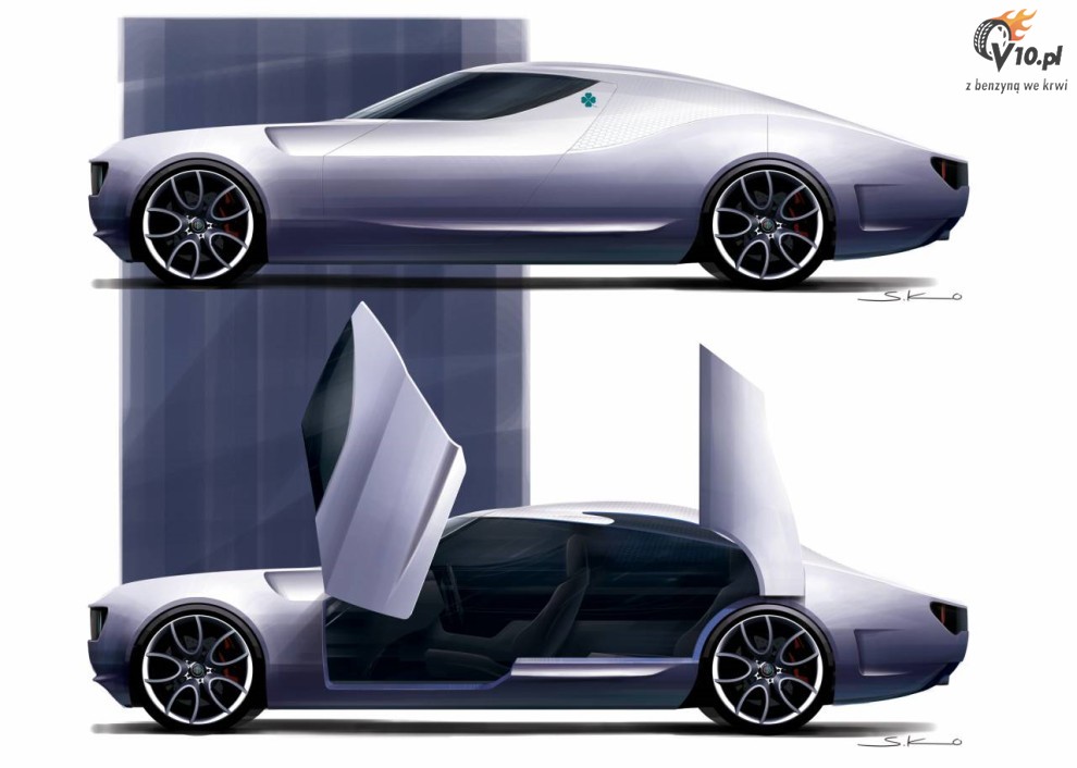 Alfa Romeo Berlina Da Corsa Concept