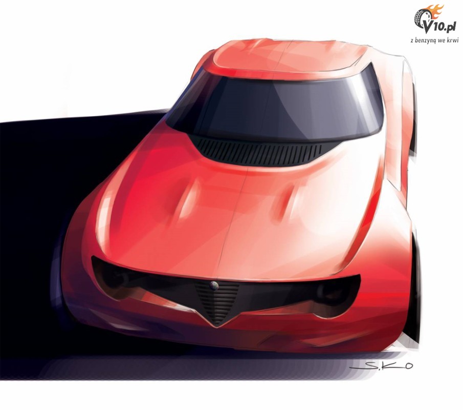 Alfa Romeo Berlina Da Corsa Concept