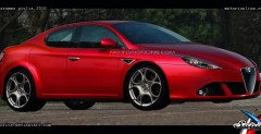 Alfa Romeo Giulia - wizualizacja