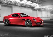 Nowa Alfa Romeo 8C GTA - wizualizacja