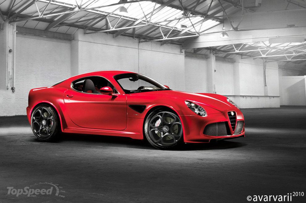 Nowa Alfa Romeo 8C GTA - wizualizacja