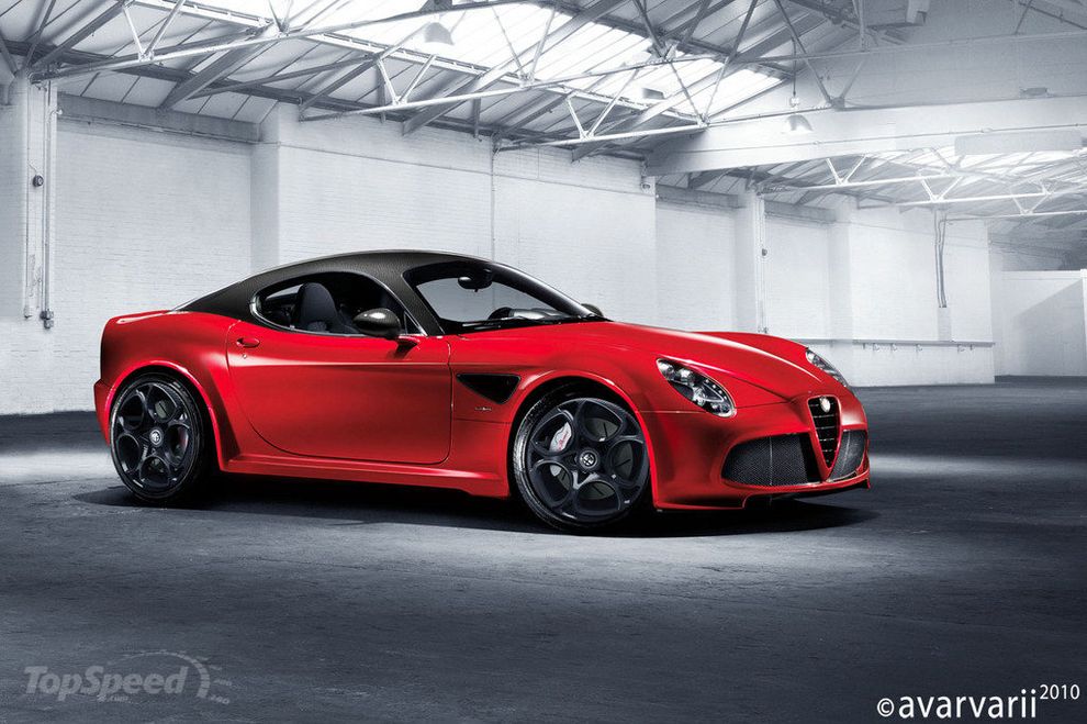 Nowa Alfa Romeo 8C GTA - wizualizacja