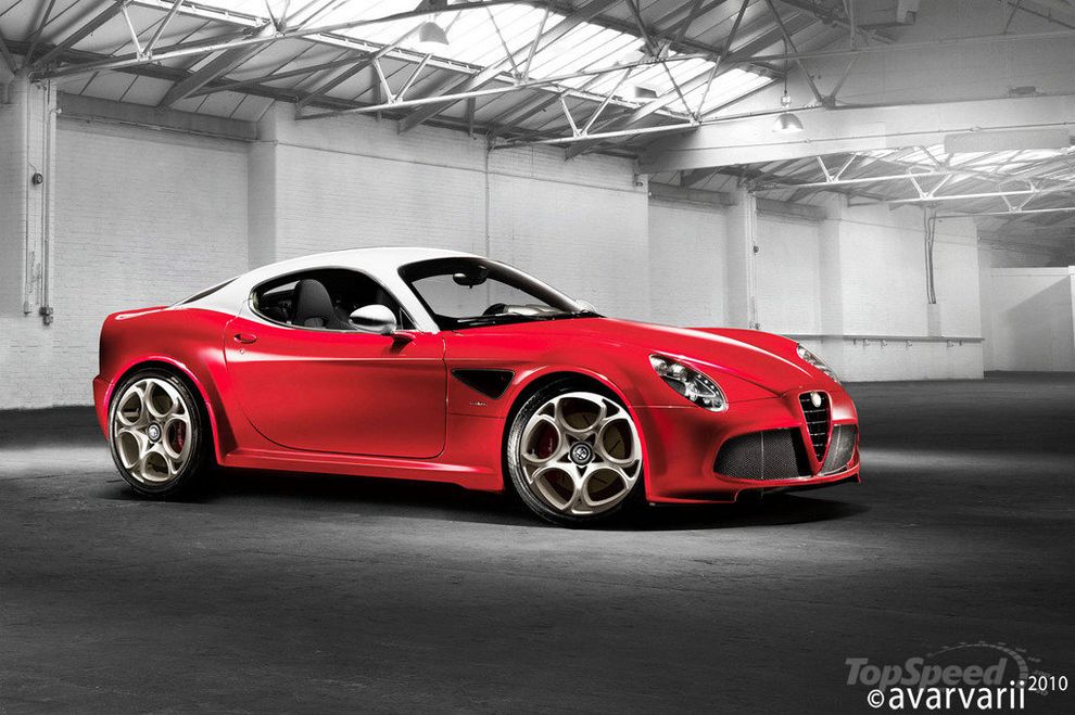 Nowa Alfa Romeo 8C GTA - wizualizacja