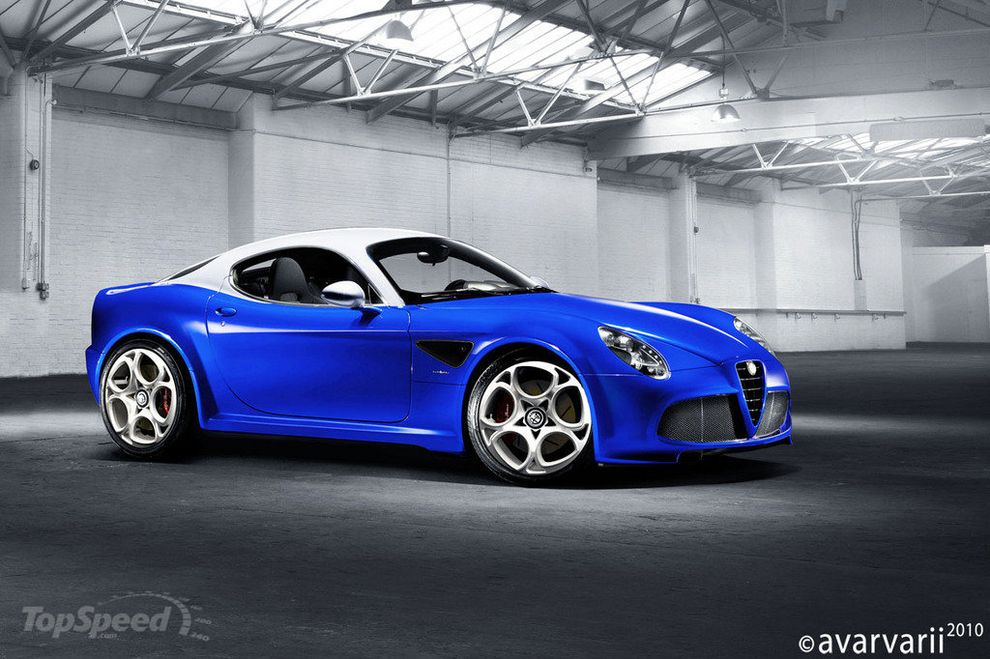 Nowa Alfa Romeo 8C GTA - wizualizacja