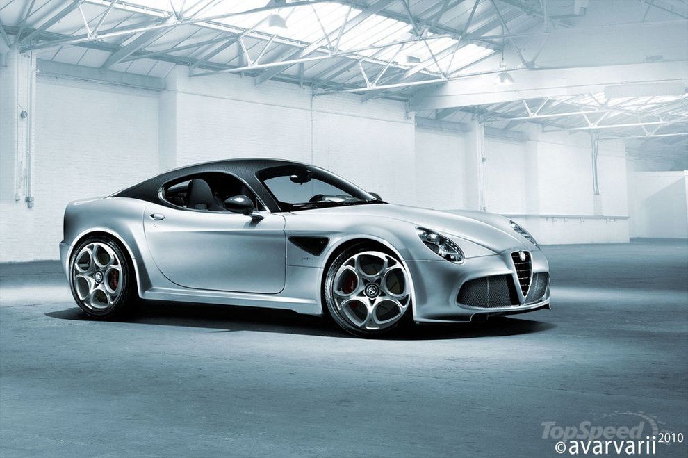 Nowa Alfa Romeo 8C GTA - wizualizacja
