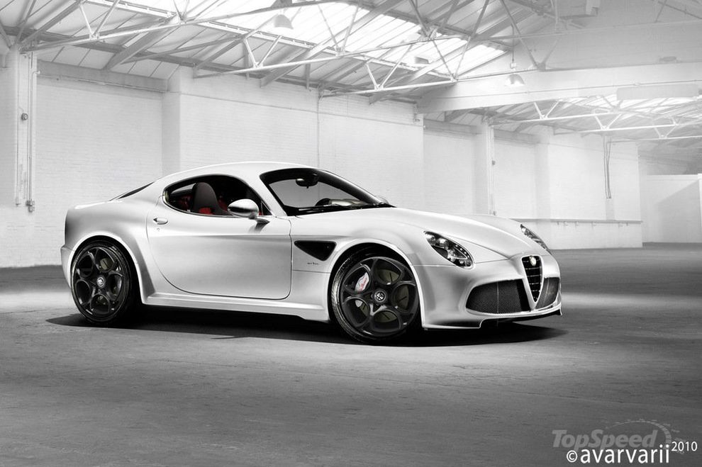Nowa Alfa Romeo 8C GTA - wizualizacja