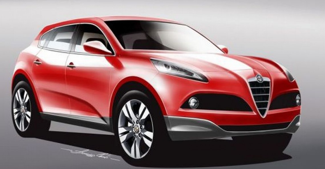 Alfa Romeo SUV - wizualizacje