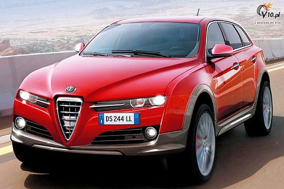 Alfa Romeo SUV - wizualizacje