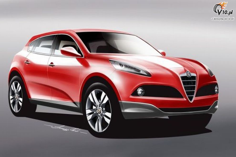 Alfa Romeo SUV - wizualizacje
