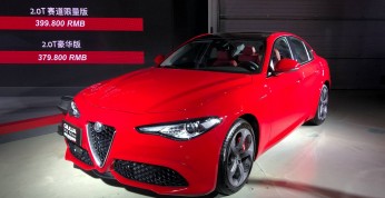 Alfa Romeo Giulia i Stelvio - chiński debiut odświeżonych modeli