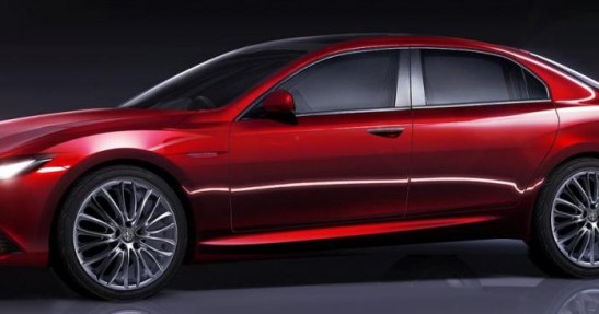 Alfa Romeo Giulia - wizualizacja