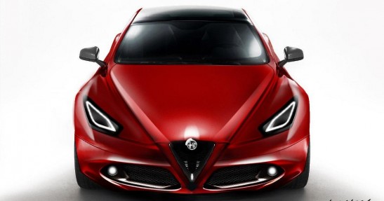 Alfa Romeo Giulia - wizualizacja