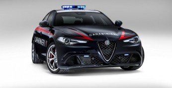 Alfa Romeo Giulia QV dołącza do floty Carabinieri