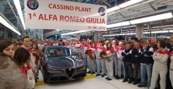 Alfa Romeo uruchomiła produkcję Giulii w fabryce w Cassino