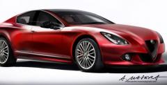 Alfa Romeo Giulia Coupe - wizualizacja