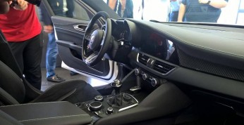 Alfa Romeo Giulia - nowe zdjęcia wnętrza