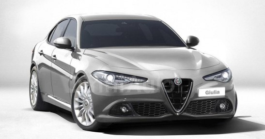 Alfa Romeo Gliulia - wizualizacja