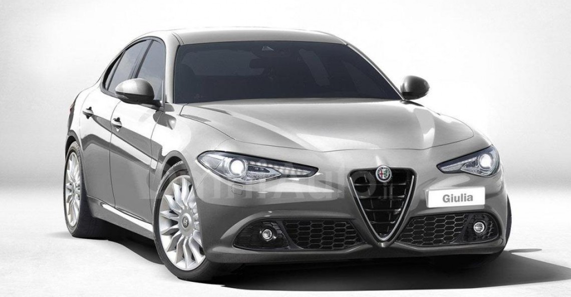 Alfa Romeo Gliulia - wizualizacja