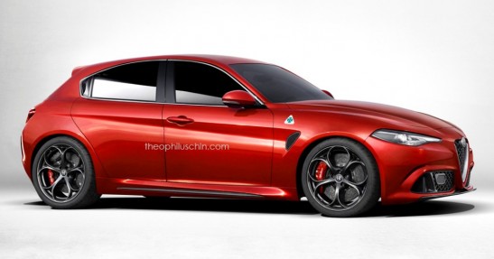 Nowa Alfa Romeo Giulietta - wizualizacja