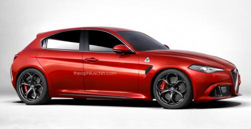 Nowa Alfa Romeo Giulietta - wizualizacja