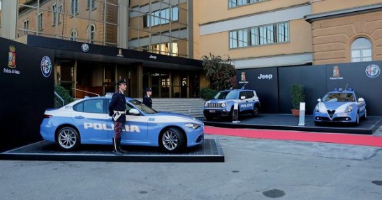 Auta włoskiej policji