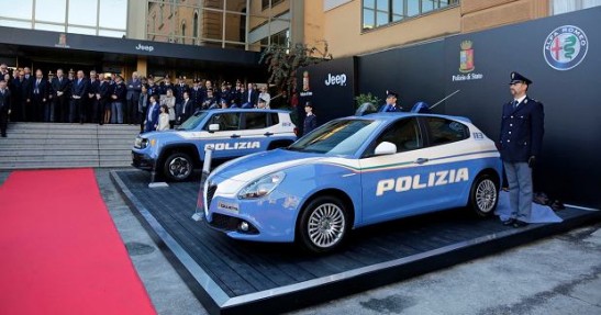 Auta włoskiej policji