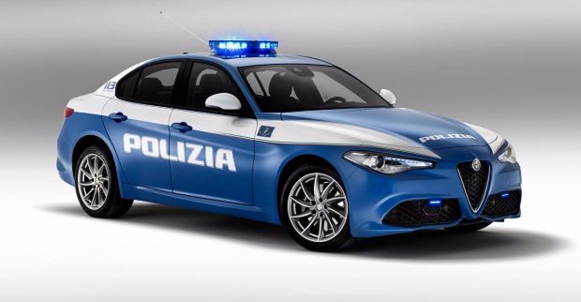 Auta włoskiej policji