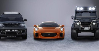 Jaguar C-X75, Range Rover Sport i Land Rover Defender - kolejne...
