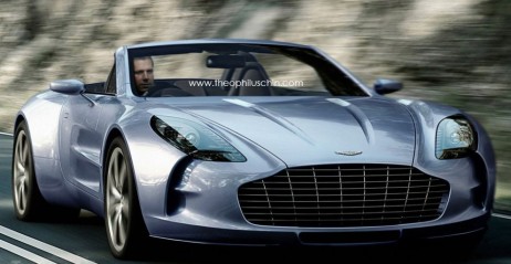 Nowy Aston Martin One-77 Volante - wizualizacja