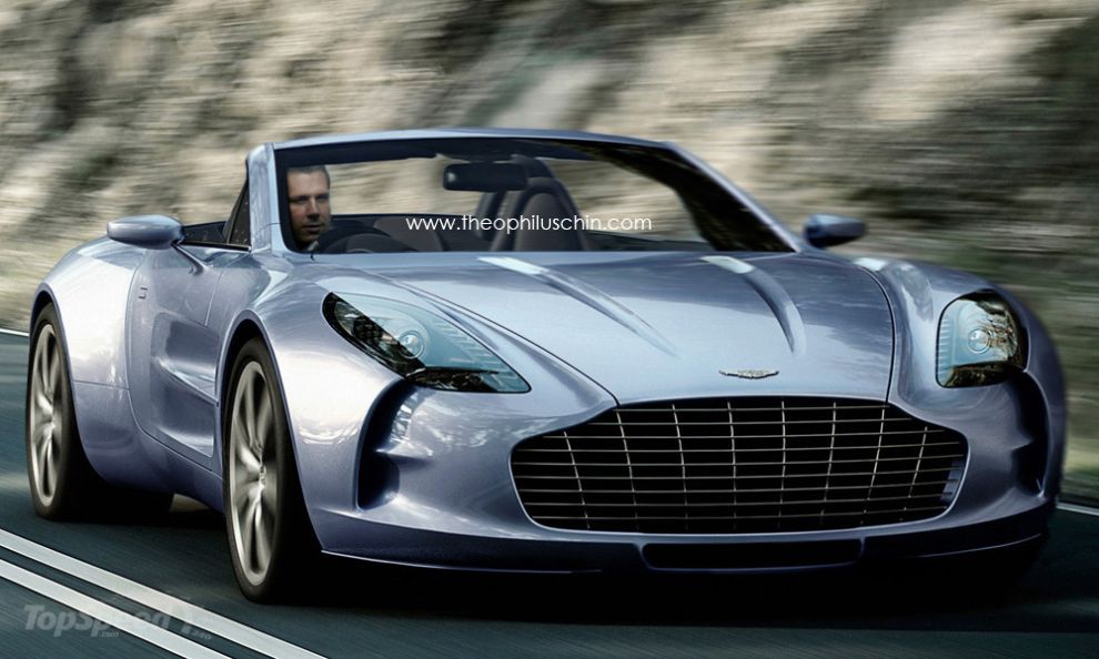 Nowy Aston Martin One-77 Volante - wizualizacja