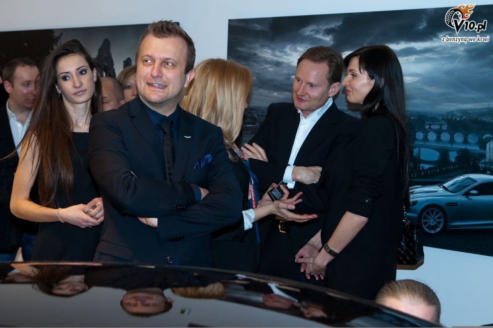 Aston Martin w Warszawie - gala inauguracyjna