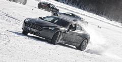 Aston Martin on ice