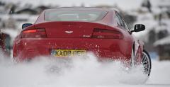 Aston Martin on ice