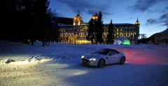 Aston Martin on ice