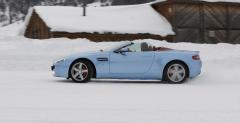 Aston Martin on ice