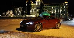 Aston Martin on ice