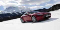 Aston Martin on ice